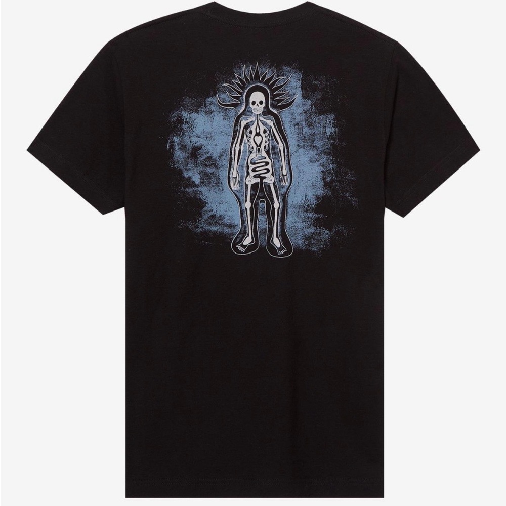 Hot Topic Black Gojira Skeleton Way Of All Flesh Tee with Graphic Heavy Metal